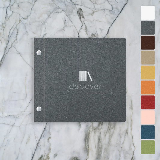 Beschichtete Speisekarten  Buchschraube Carre