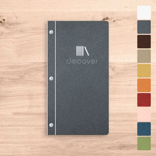 Beschichtete Menükarten-Buchschraube X-Lang