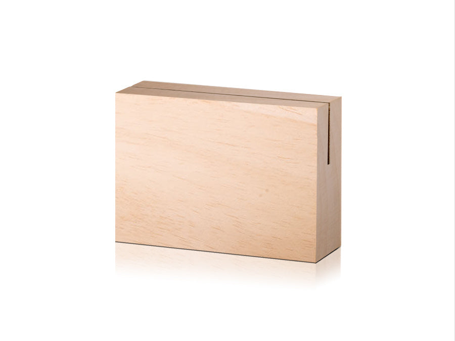 Menüständer aus Holz Mini