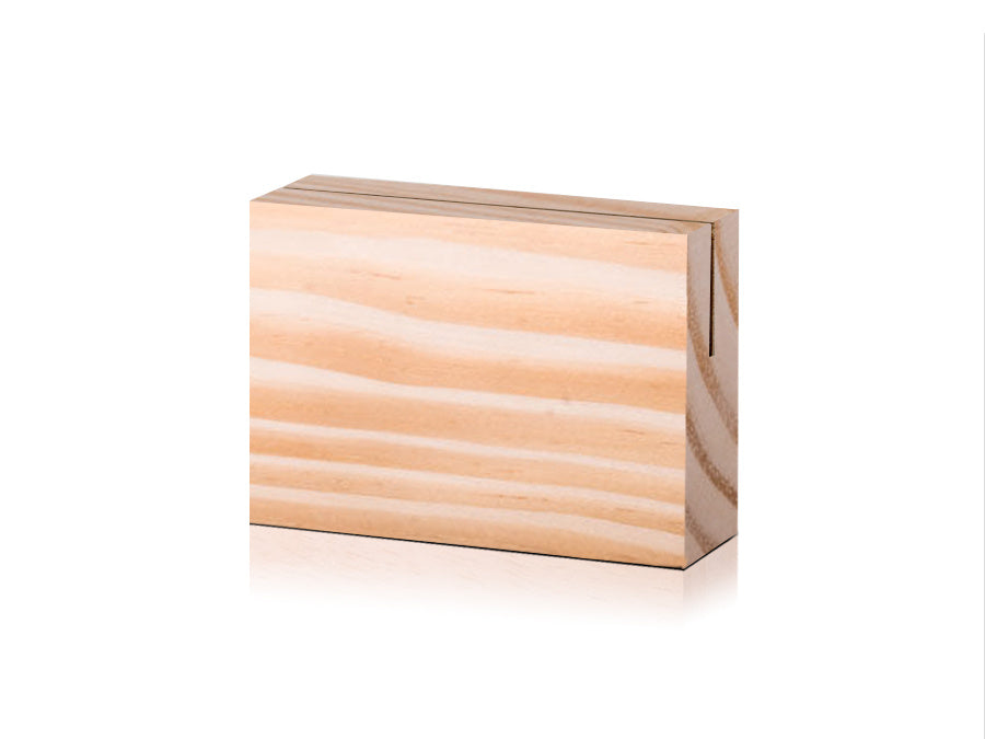 Menüständer aus Holz Mini
