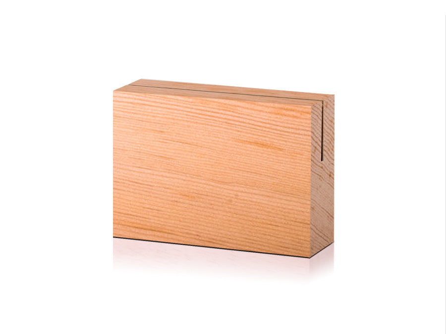 Menüständer aus Holz Mini