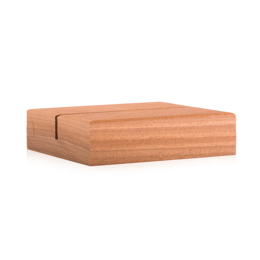 Menüständer aus Holz Flat