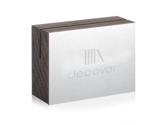 Luxus-Menüständer Silberfarben