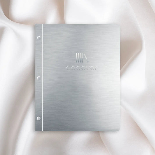 Metall-Menükarten-Buchschraube A4 hoch