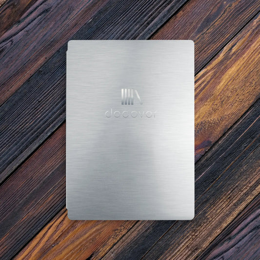 Metall-Menükarte elastisch A4 hoch