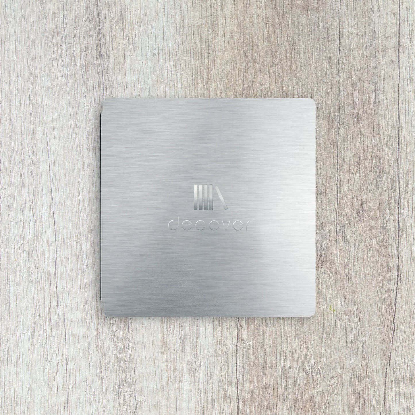 Metall-Menükarte elastisch quadratisch
