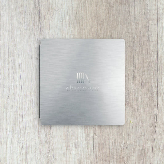 Metall-Menükarte elastisch quadratisch