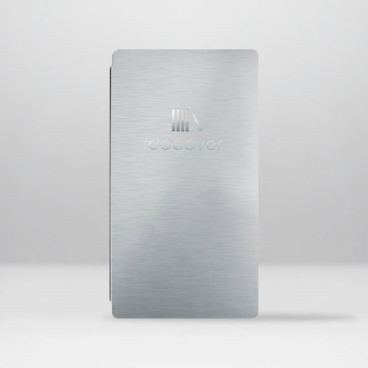 Metall-Menükarten-Elastikband X-Lang