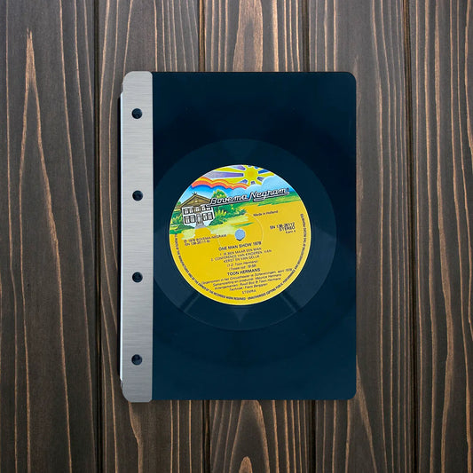 Vinyl-Speisekarte (Metallrückseite) A5 Hochformat