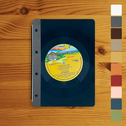 Vinyl-Menükarte (beschichtete Rückseite) A5 Hochformat