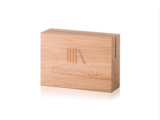 Menüständer aus Holz Mini