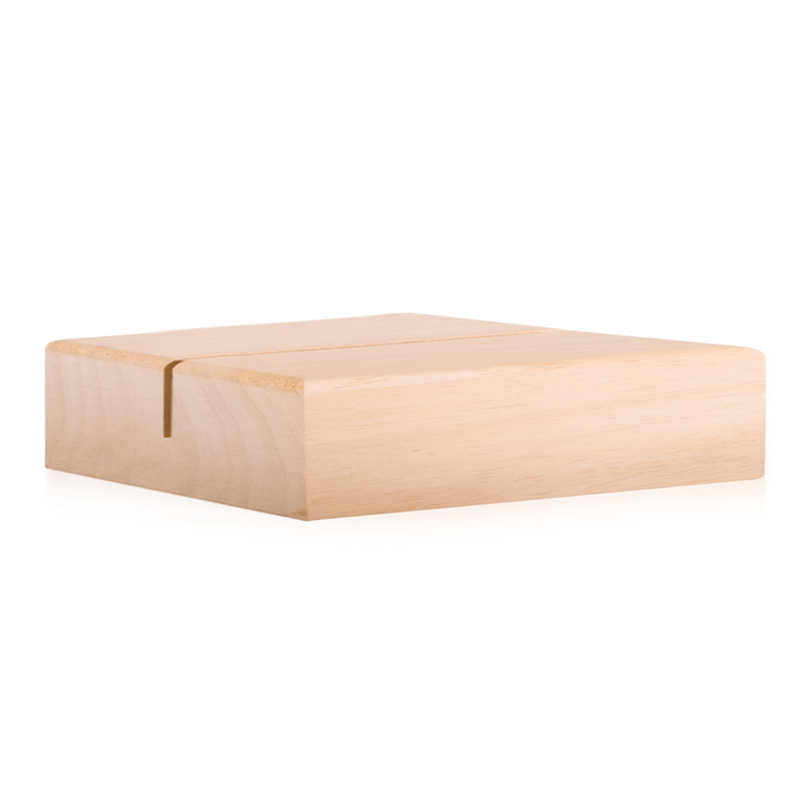 Menüständer aus Holz Flat
