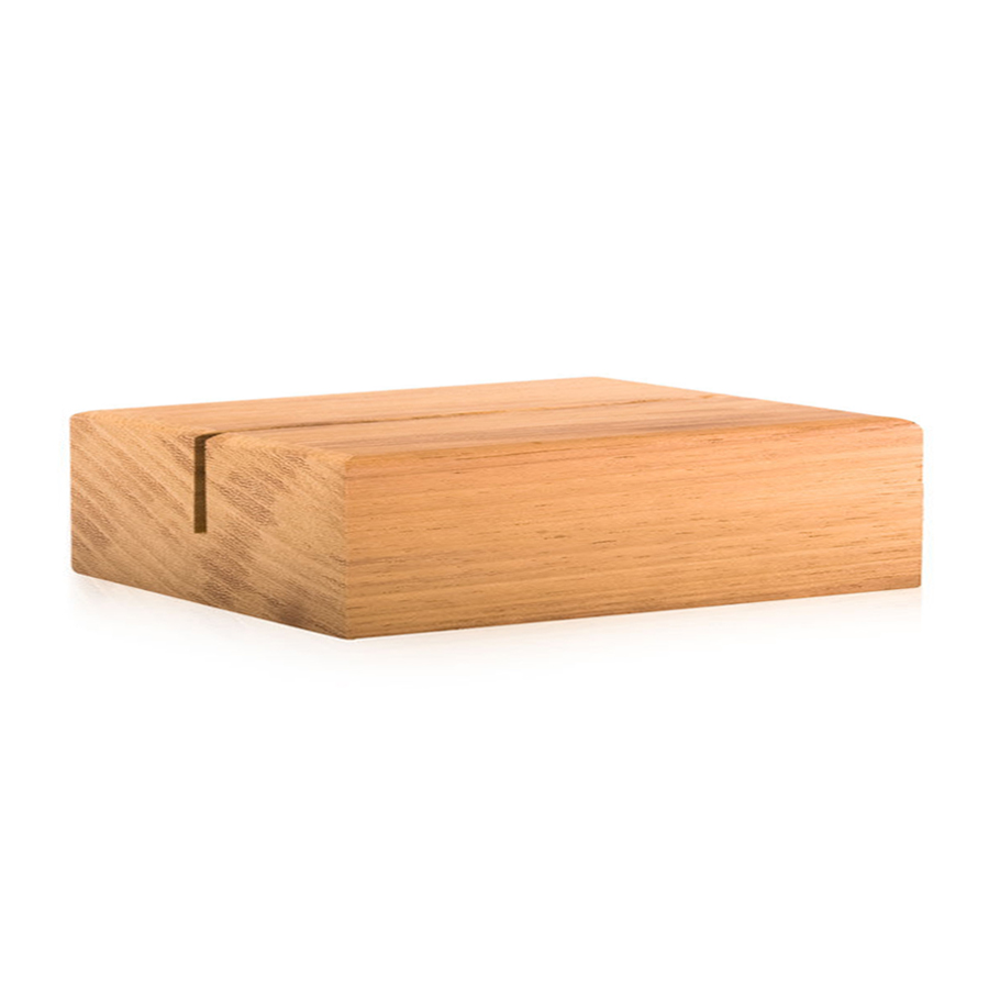 Menüständer aus Holz Flat